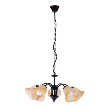 Rabalux - Lampadario a sospensione con catena 5xE14/40W/230V