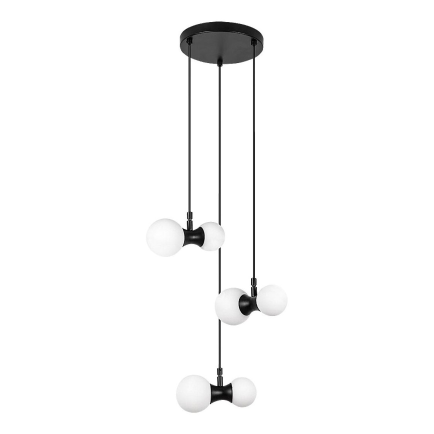 Rabalux - Lampadario a sospensione con filo 6xG9/28W/230V