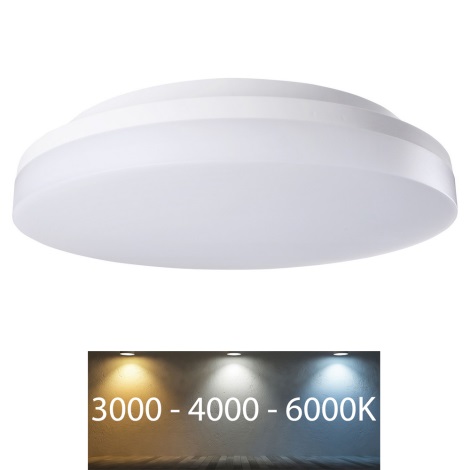Rabalux - Plafoniera LED da bagno LED/18W/230V IP54 3000K/4000K/6000K