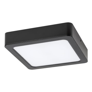 Rabalux - Plafoniera LED LED/15W/230V 4000K 16x16 cm nero