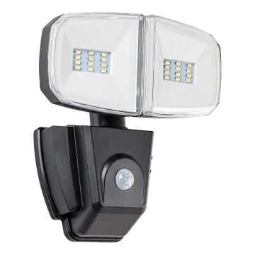 Rabalux - Proiettore solare a LED con sensore LED/12W/3,7V IP44