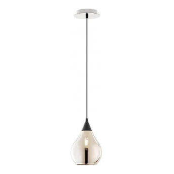 Redo 01-3190 - Lampadario a sospensione con filo TANNER 1xE14/28W/230V diametro 15 cm