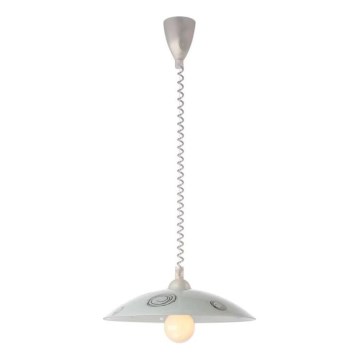 Redo 05-712 - Lampadario a sospensione con filo SPIRALE 1xE27/42W/230V