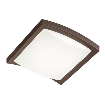 Redo 90008 - Plafoniera LED da esterno TALLIN LED/21W/230V IP54 marrone