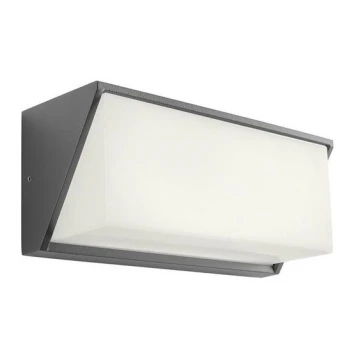 Redo 90238 - LED Applique da esterno SPECTRA LED/17W/230V IP54 grigio