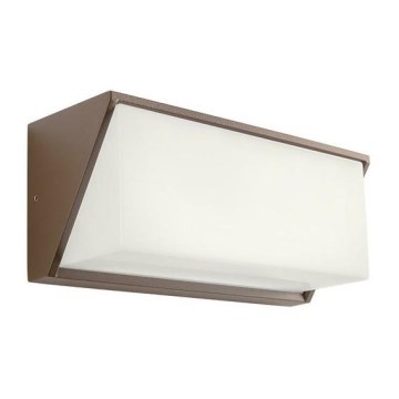 Redo 90239 - Applique a LED da esterno SPECTRA LED/16W/230V 3000K IP54 marrone