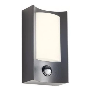 Redo 90486 - LED Applique da esterno con sensore WARP LED/8W/230V IP44