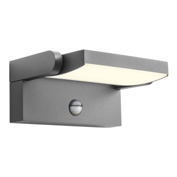 Redo 90587 - LED Applique da esterno con sensore FLIP LED/20W/230V CRI 90 3000K IP54 antracite