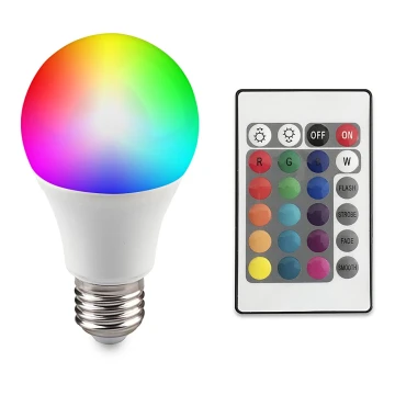 RGB lampadina LED E27/6W/230V dimmerabile 3000K