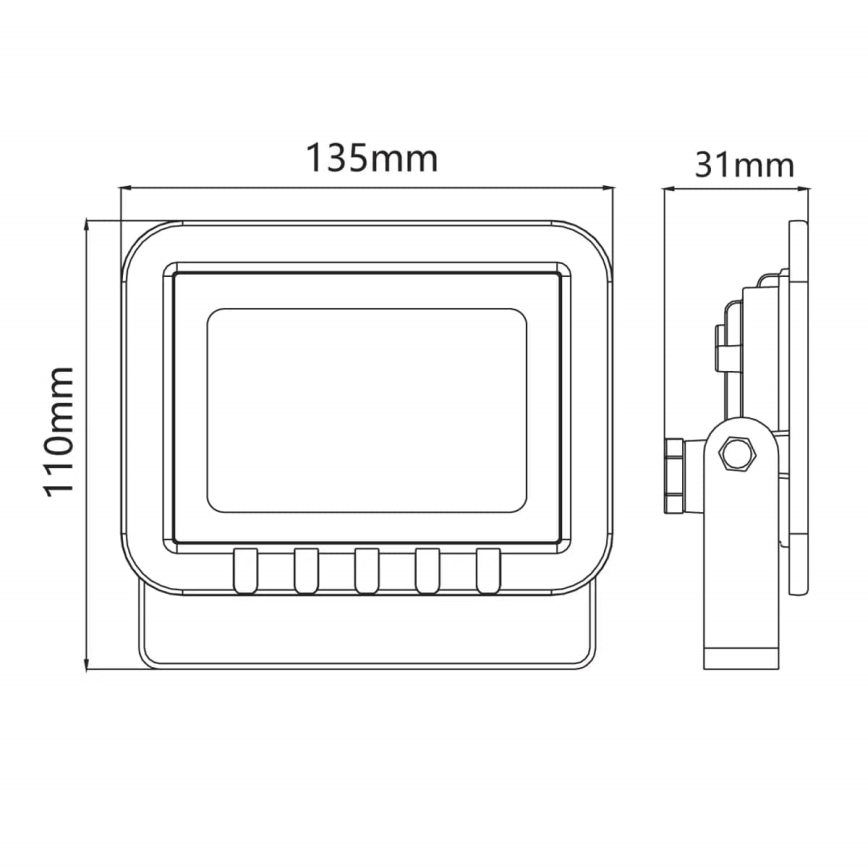 Riflettore a LED LED/20W/230V