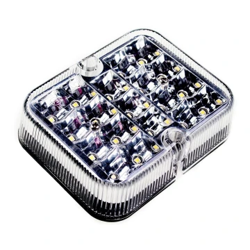 Riflettore LED SINGLE LED/1W/12V IP67 argento