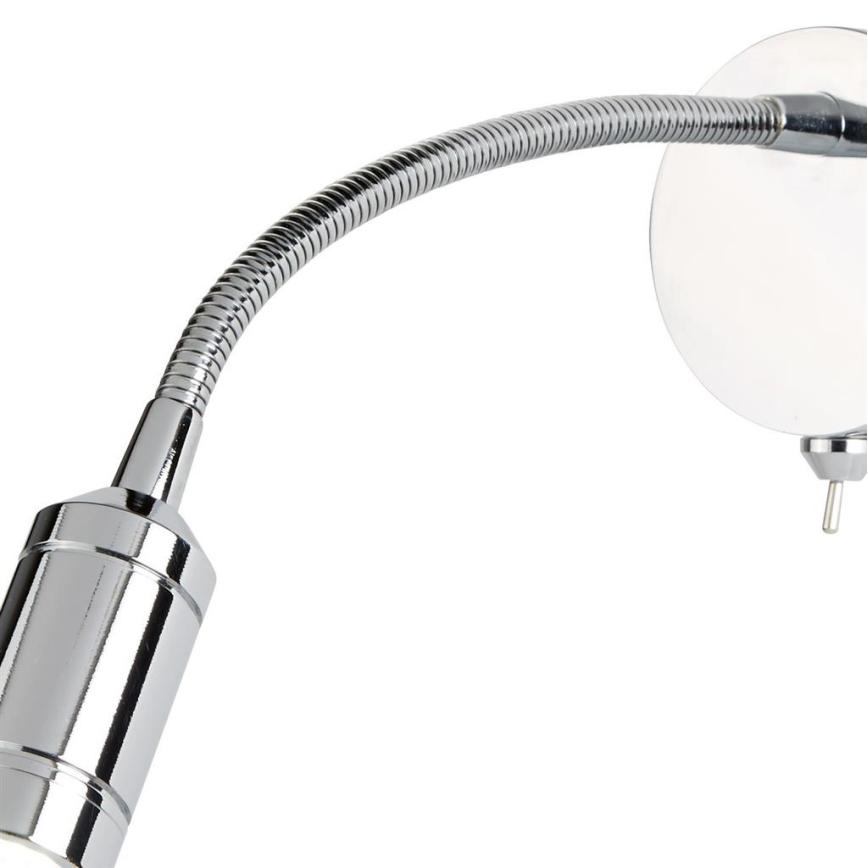 Searchlight 2256CC - LED Lampada flessibile piccola ADJU LED/1W/230V	 cromo
