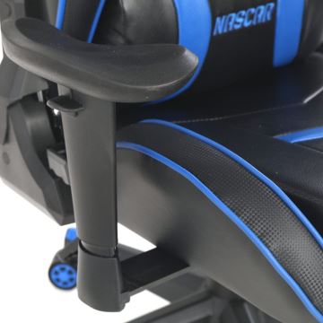 Sedia da gioco VARR Nascar nero/blu