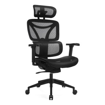 Sedia da ufficio ergonomica LEVANO nero