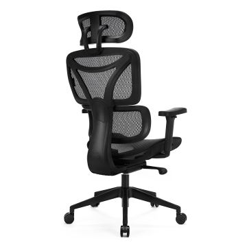 Sedia da ufficio ergonomica LEVANO nero