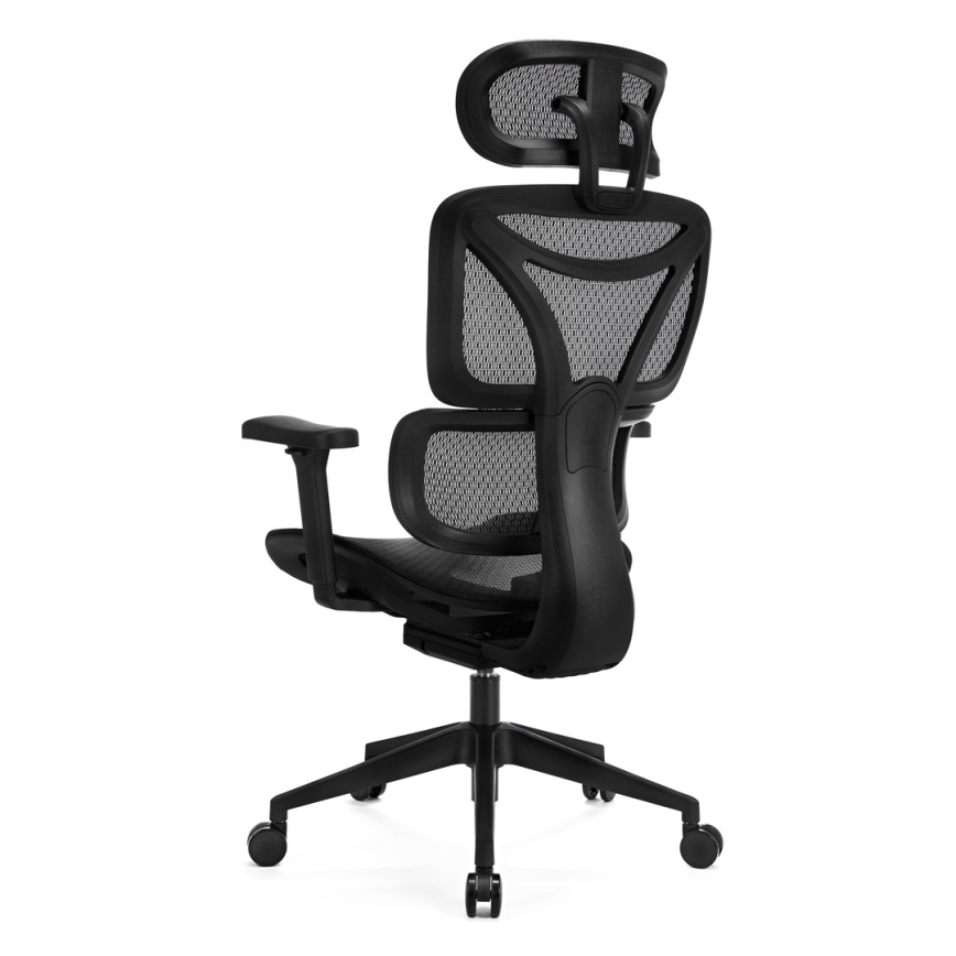 Sedia da ufficio ergonomica LEVANO nero