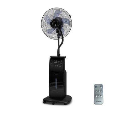 Sencor - Condizionatore con uno spruzzatore d'acqua 90W/230V nero + telecomando