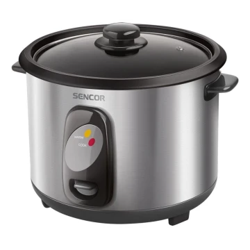 Sencor - Cuociriso 500W/230V 1,5 l in acciaio inox