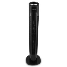 Sencor - Ventilatore con supporto 50W/230V nero