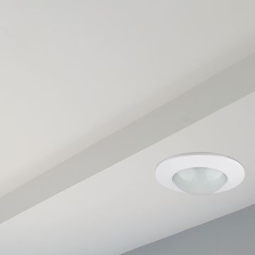 Sensore di movimento da incasso PIR 360° 300W/230V bianco