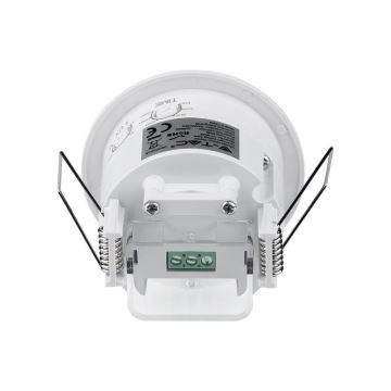 Sensore di movimento da incasso PIR 360° 300W/230V bianco