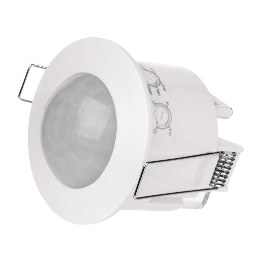 Sensore di movimento da incasso PIR B 360° 1200W/230V bianco