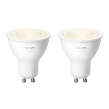 SET 2x Lampadina LED dimmerabile Philips Hue WHITE GU10/5,2W/230V 2700K