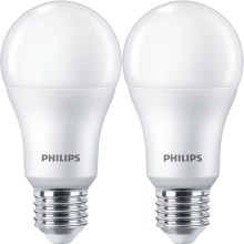 SET 2x Lampadina LED Philips A67 E27/13W/230V 4000K
