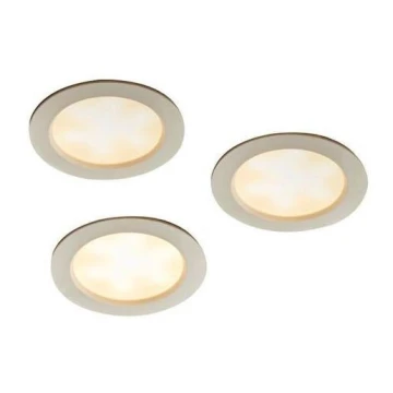 SET 3x Lampada LED da incasso per bagni MIRO LED/4W/230V IP44