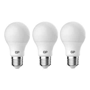 SET 3x Lampadina LED A60 E27/8,6W/230V 2700K - GP