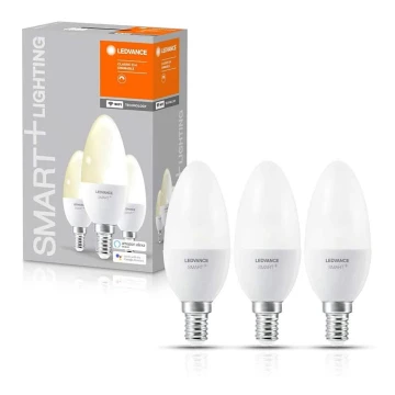 SET 3x Lampadina LED dimmerabile SMART+ E14/5W/230V 2700K Wi-Fi - Ledvance