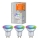 SET 3x LED RGBW Lampadina dimmerabile SMART+ GU10/4,9W/230V 2700K-6500K Wi-Fi Wi-Fi - Ledvance