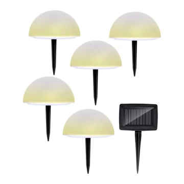 SET 5x Lampada LED solare LED/1,2V multicolore