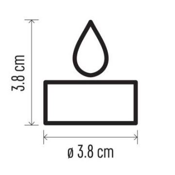 SET 6x LED Decorazioni natalizie 6xLED/6xCR2032 bianco