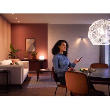 Set di base Philips Hue White Ambiance 3xE27/8W 2200-6500K + Dispositivo di interconnessione e telecomando