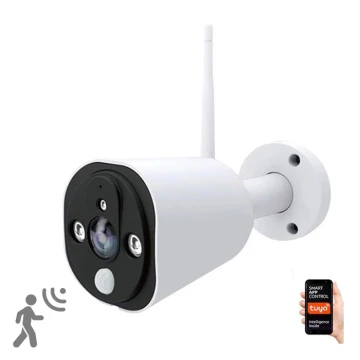 Smart camera da esterno COSMO LED/230V/Wi-Fi Tuya IP66