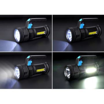 Torcia LED ricaricabile LED/6W/800 mAh 3,7V IP44
