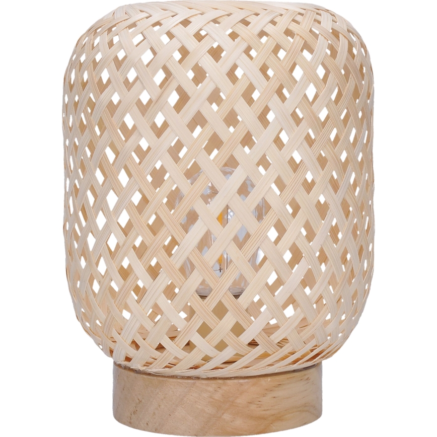 LED Lampada da tavolo decorativa LED/2xAAA rattan