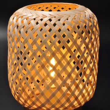 LED Lampada da tavolo decorativa LED/2xAAA rattan