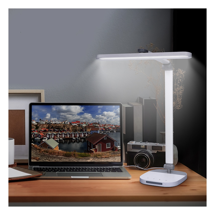 Lampada da tavolo LED dimmerabile con funzione Touch LED/10W/5V 3000/4000/5000K bianco