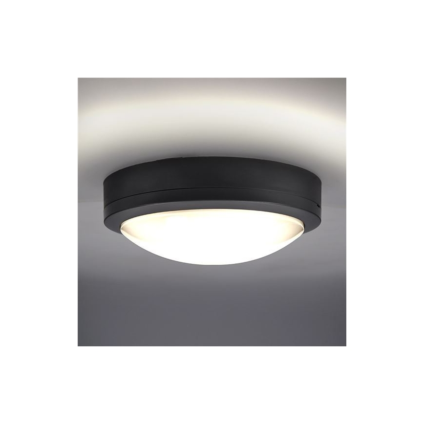 Plafoniera LED da esterno con sensore SIENA LED/20W/230V 4000K diametro 23 cm IP54