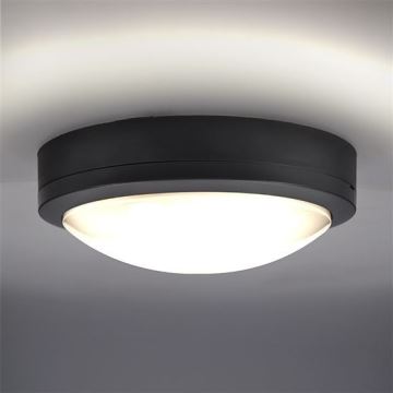 Plafoniera LED da esterno SIENA LED/20W/230V IP54 diametro 23 cm antracite