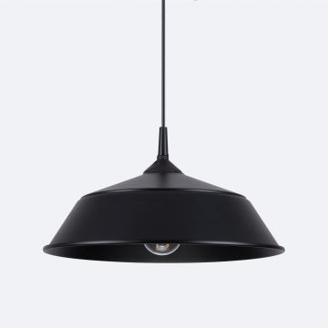 Lampadario a sospensione con filo FRIKA 1xE27/15W/230V diametro 34 cm nero