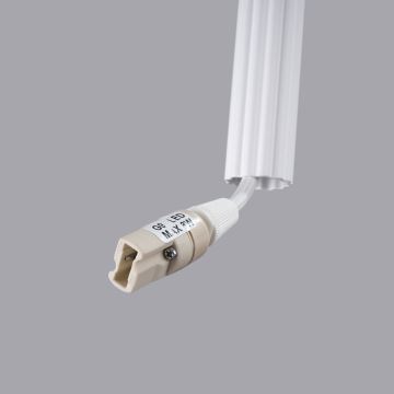 Lampadario a sospensione con filo ARCHE 1xG9/8W/230V bianco