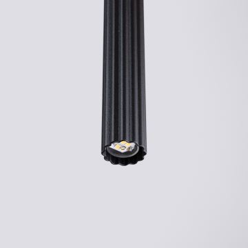 Lampadario a sospensione con filo ARCHE 1xG9/8W/230V nero