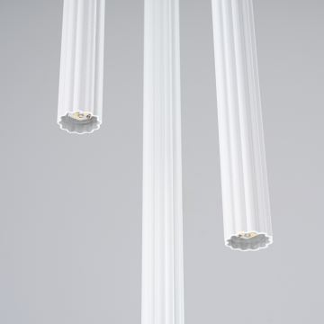 Lampadario a sospensione con filo ARCHE 3xG9/8W/230V bianco