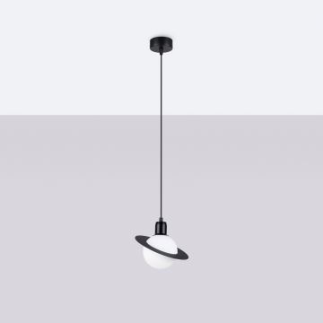 Lampadario a sospensione con filo HYPERION 1xG9/8W/230V nero