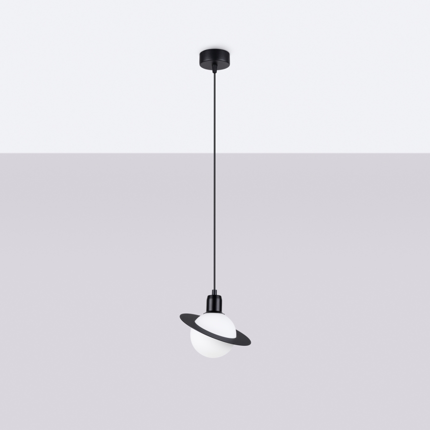 Lampadario a sospensione con filo HYPERION 1xG9/8W/230V nero