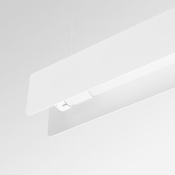 Lampadario LED a sospensione con filo SPARK 1xG13/8,5W/230V bianco