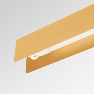 Lampadario LED a sospensione con filo SPARK 1xG13/8,5W/230V oro